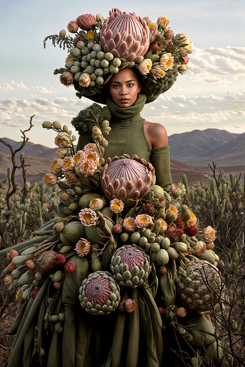 Protea Bloom I